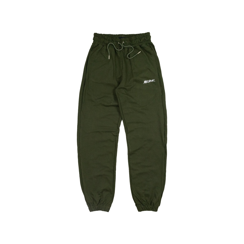 MFJ BILES GREEN ARMY - MELVANT JOGGER TERRY