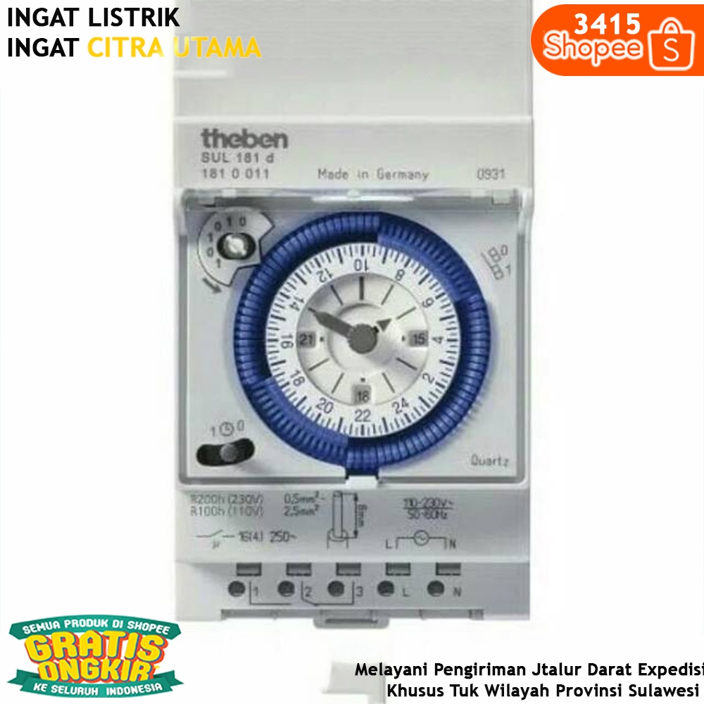TIMER THEBEN SUL 181 D K3415