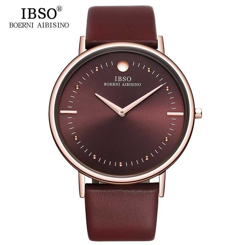 IBSO Jam Tangan Analog Pria Ultra Thin - 16151G