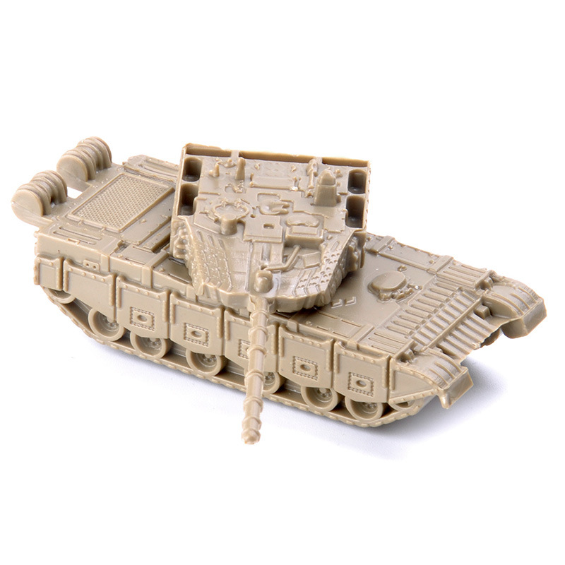 4Pcs Mainan Model Tank Tempur Abrams Mini Tipe 99 M1A2 4D 1 / 144 Untuk Koleksi