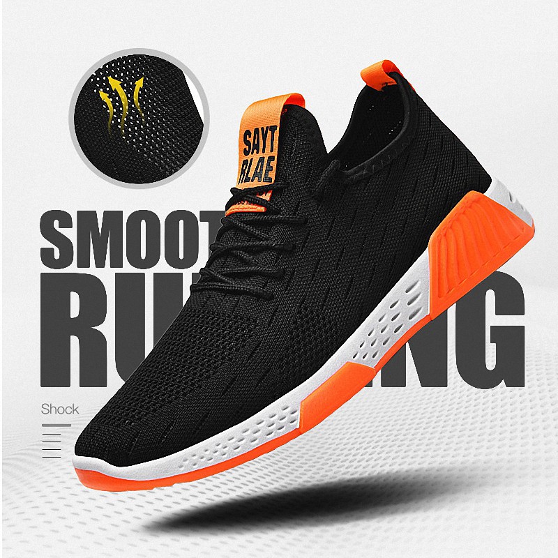 COD Sepatu Sneakers Pria Sepatu Sport Running Shoes Pria Fashion Korea MR104