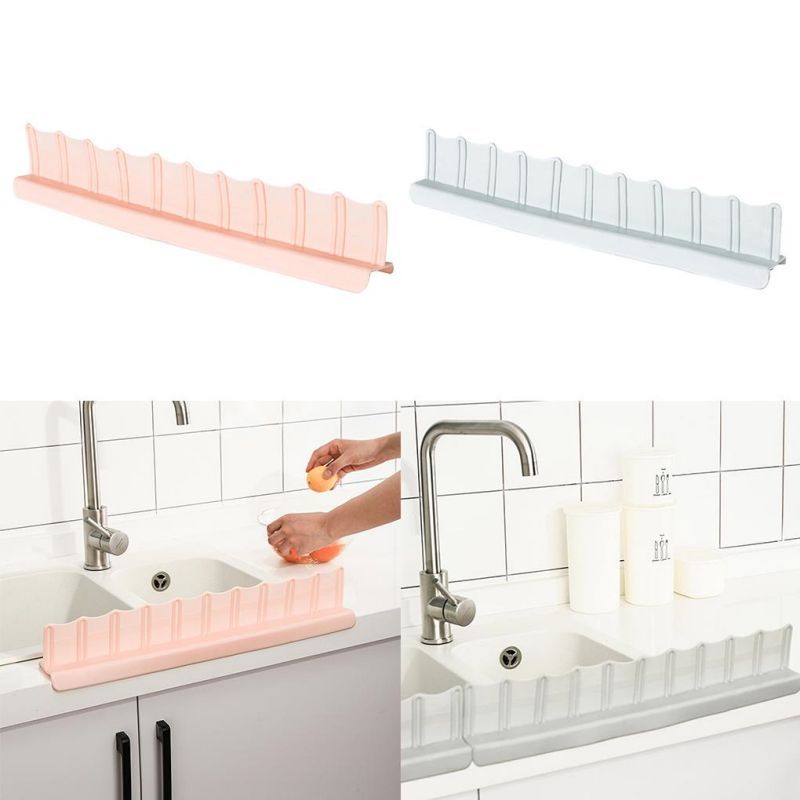 49cm Pelindung Wastafel Cipratan Air/Pembatas Wastafel Cipratan/Penahan Air Wastafel Kitchen Sink