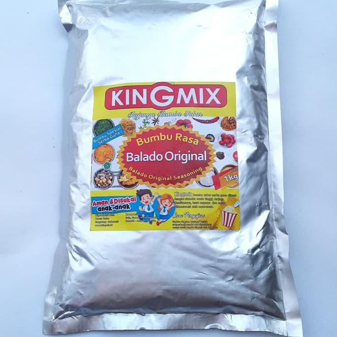 

BUMBU TABUR KINGMIX BALADO ORIGINAL 1KG