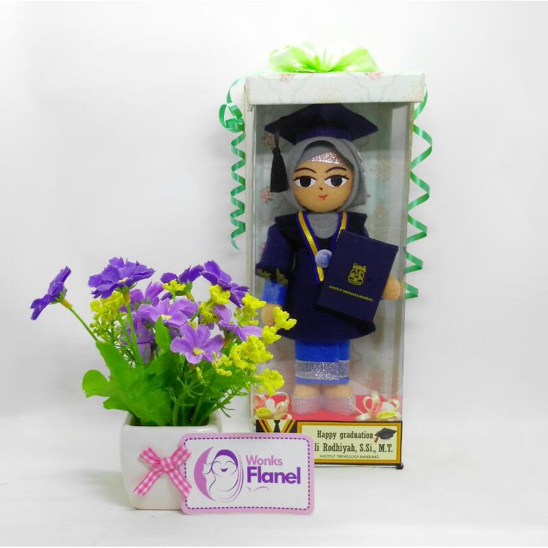 Boneka Wisuda ITB Bandung