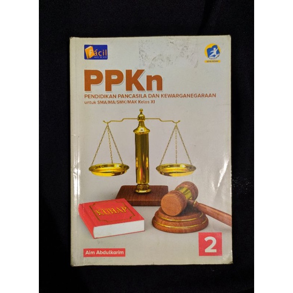 BUKU PAKET GRAFINDO KELAS 11 PKN [BACA DESKRIPSI]