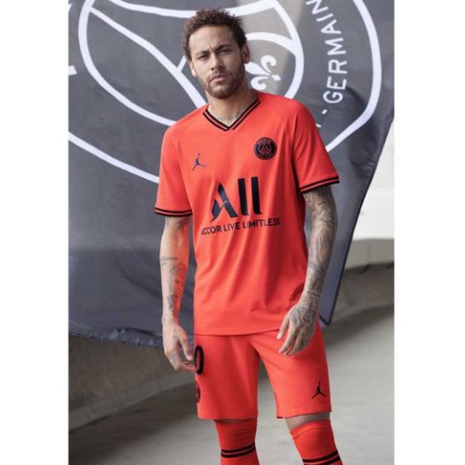 kaos NIKE AIR JORDAN PSG SIZE L dan XL Football Soccer JERSEY 2019-20 BNIP ORI AJ5552-613 NEYMAR