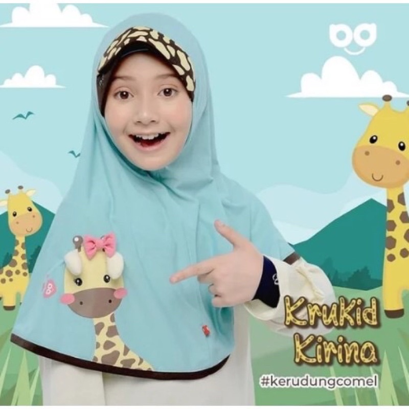 Bani batuta krukid Kirina kerudung anak kerudung bayi kerudung rabbani kerudung kaos kerudung balita