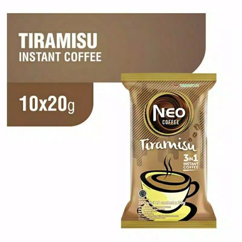 

NEO Tiramisu isi 10 sachet