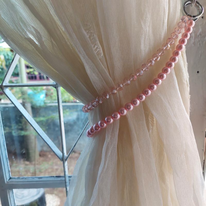 Tali gorden mutiara/tali gorden estetik/ikatan gorden/tali hordeng [premium]