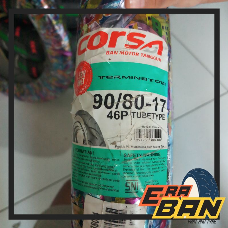 BAN CORSA TERMINATOR 90 80 RING 17 TUBETYPE