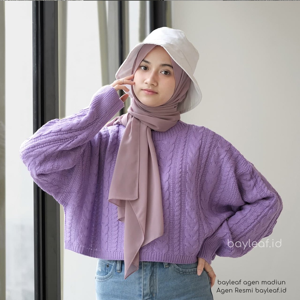 CROP TOP PREMIUM NARA BY BAYLEAF.ID