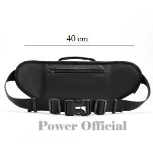 Airliner - Tas Pinggang Pria Waistbag Import 2 USB Port Tas Selempang ABG Slingbag Trendy Waterproof