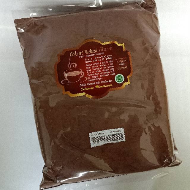 BUBUK COKLAT MURNI ASLI KAMPUNG COKLAT BLITAR 500gr