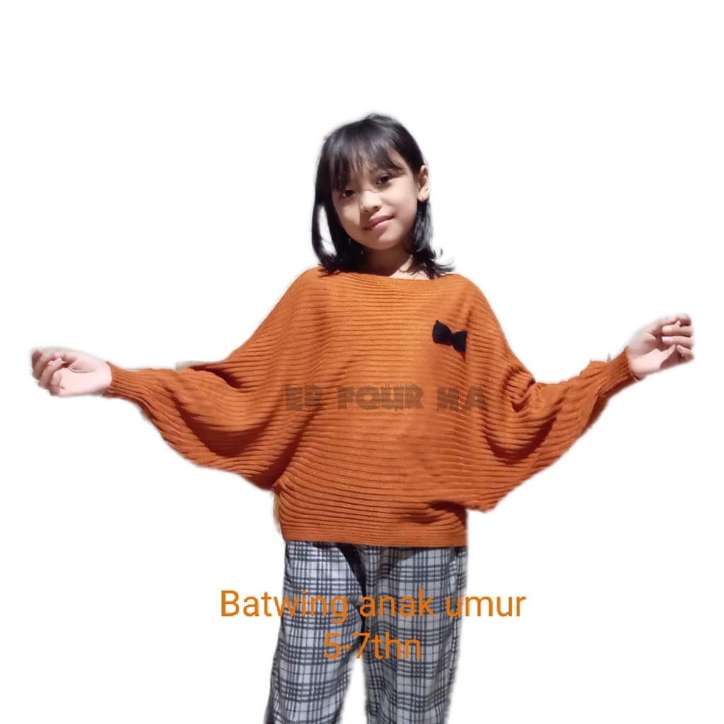 cauple batwing anak/iibu |fashion anak perempuan HANIN