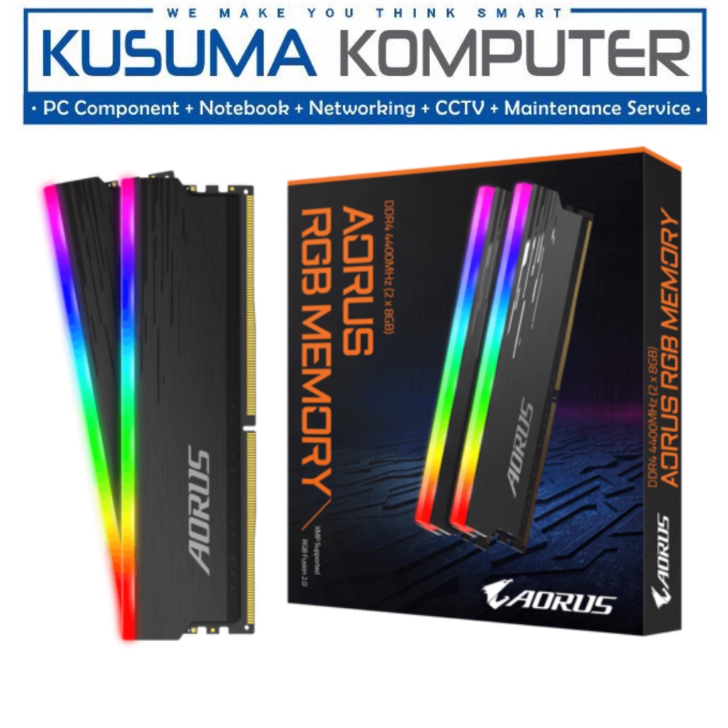 Gigabyte Aorus Ram 16GB RGB 2x8 RGB DDR4  4400MHz