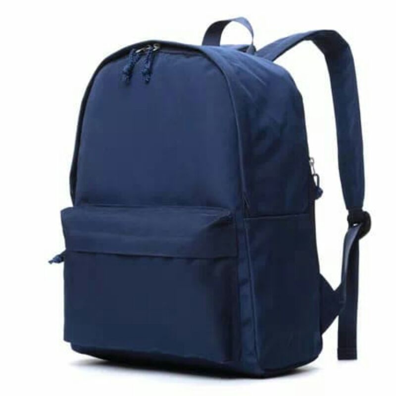 Tas Punggung Ransel Sekolah Tas Backpack Polos Fashion