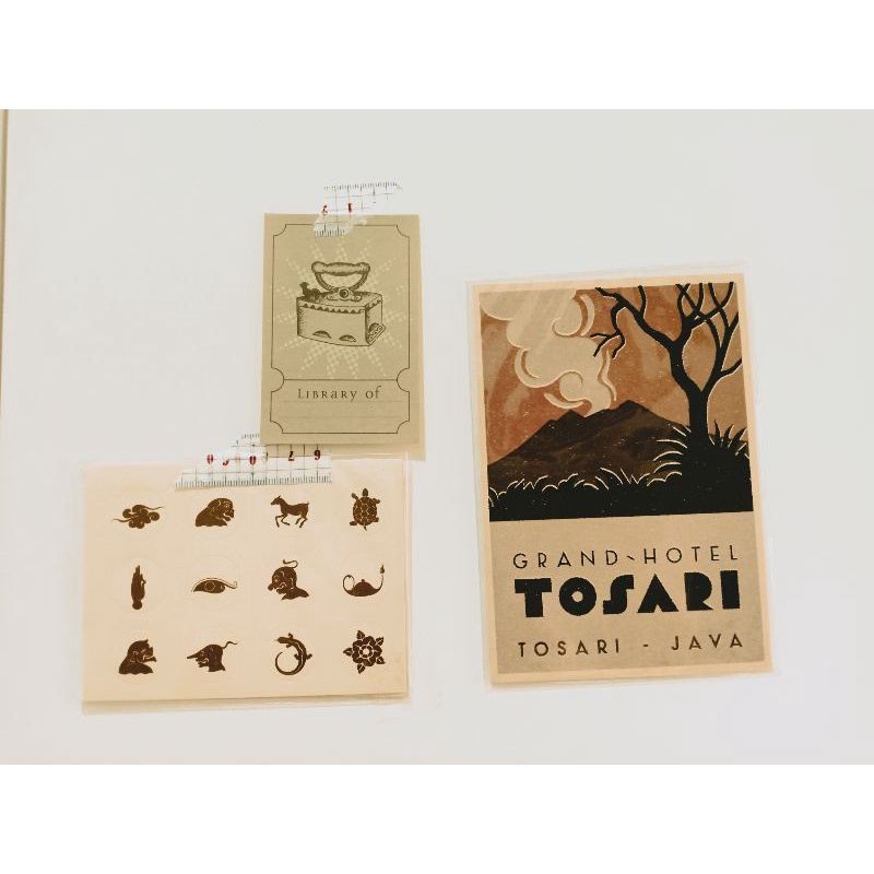 

KARTU POS VINTAGE | Vintage Postcard + Sticker Bundle