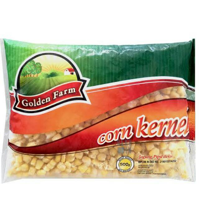 

Golden Farm Corn Kernel 500gr - Jagung Pipil Beku