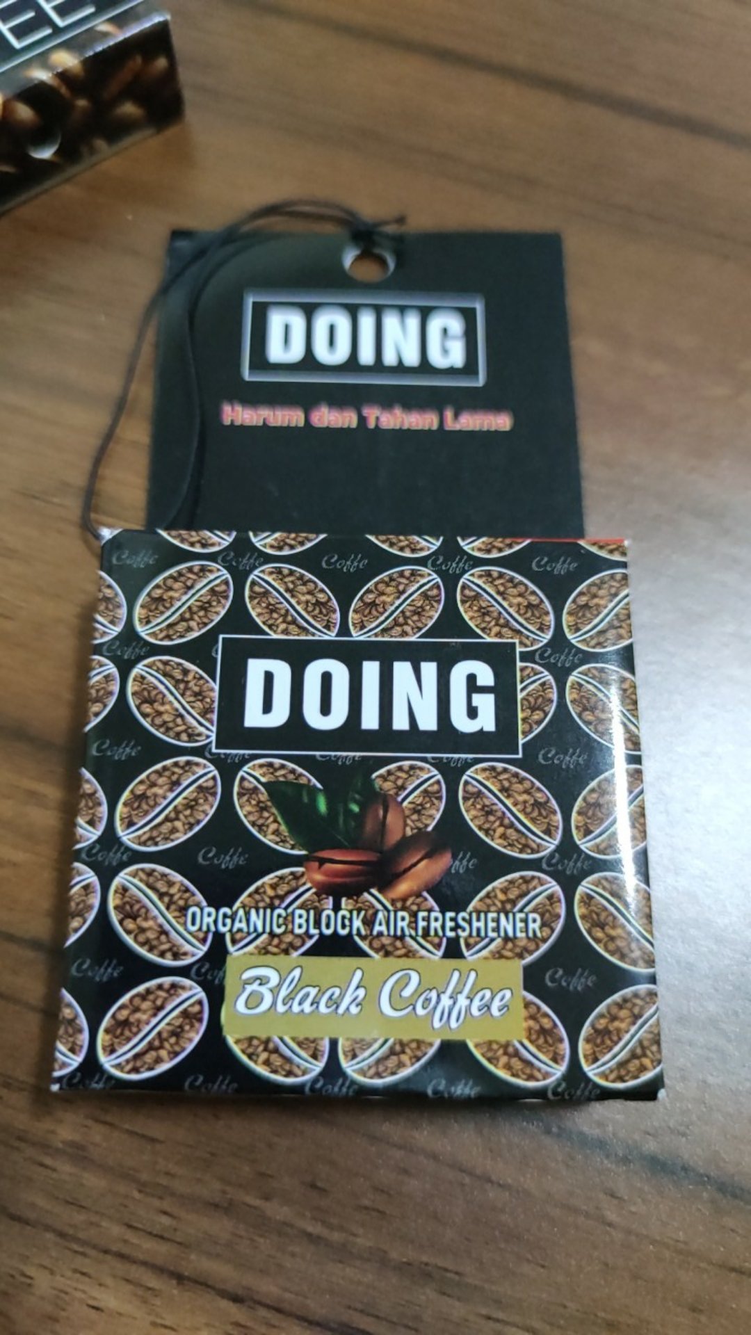 Doing Organic Block Air Freshener