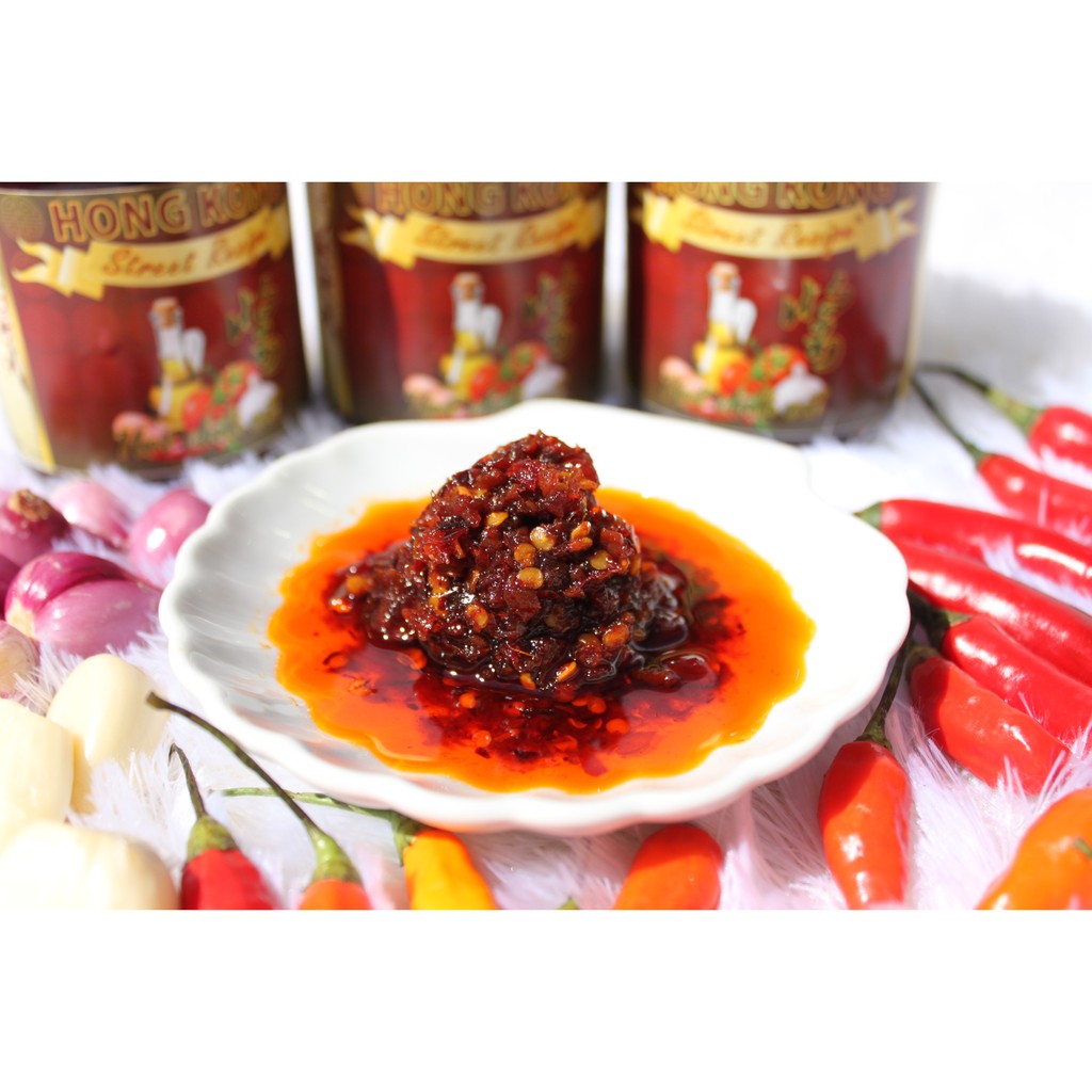 

03 premium hot chili oil sambal cabe saos saus pedas dimsum chili oil ebi scallop bumbu dapur