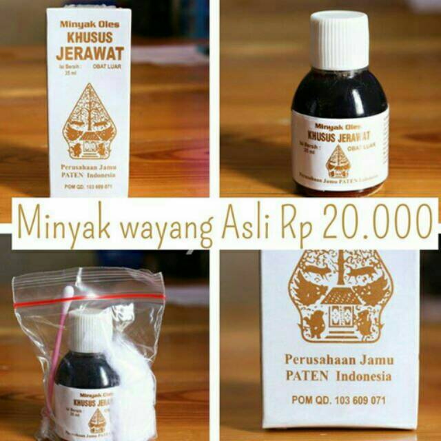 Minyak Oles Jerawat Cap Wayang Asli Shopee Indonesia