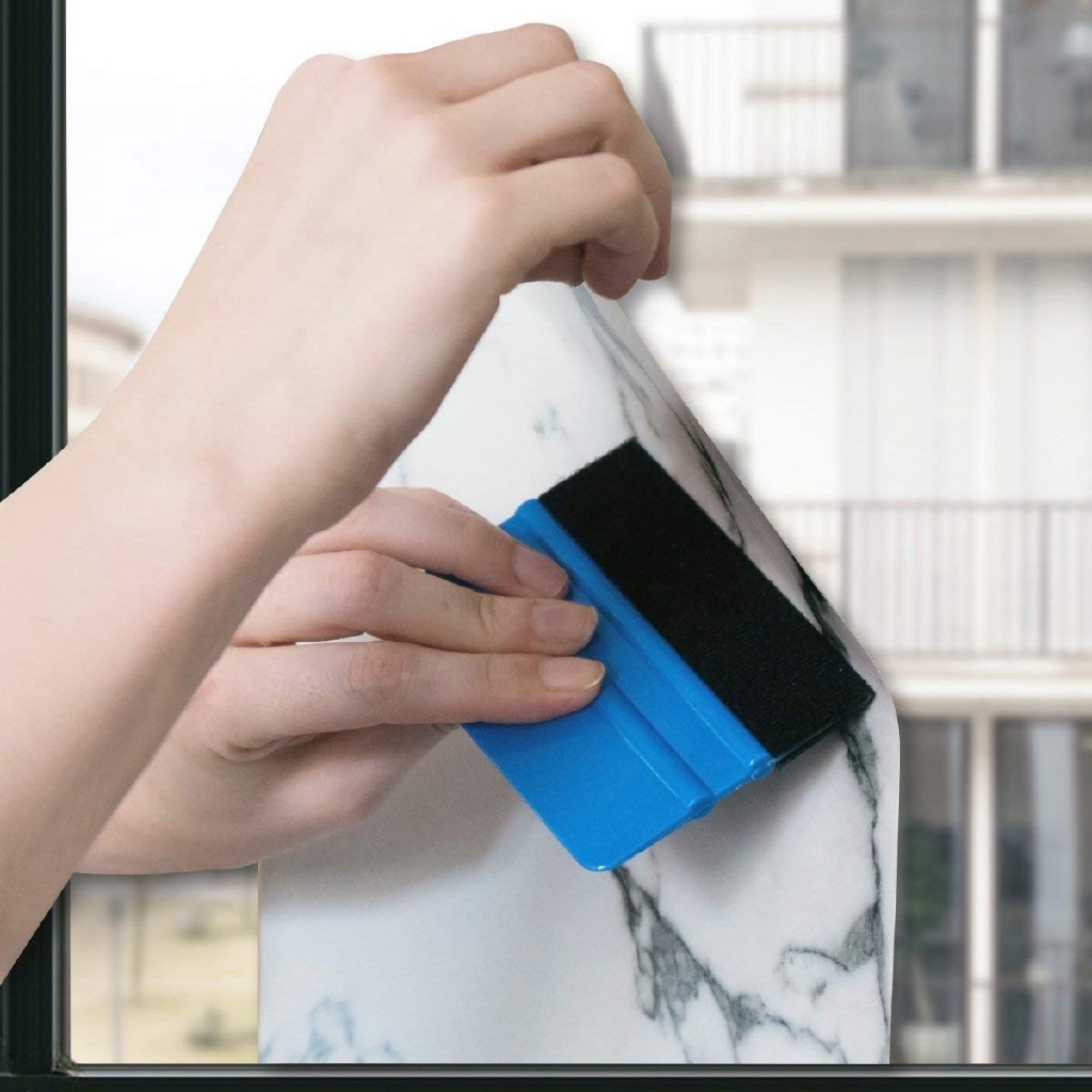Plastik Felt Edge Squeegee Soft Felt Edge Scraper Alat Aplikasi Warna Jendela, Squeegee Mobil Decal Bungkus Vinyl Lembut