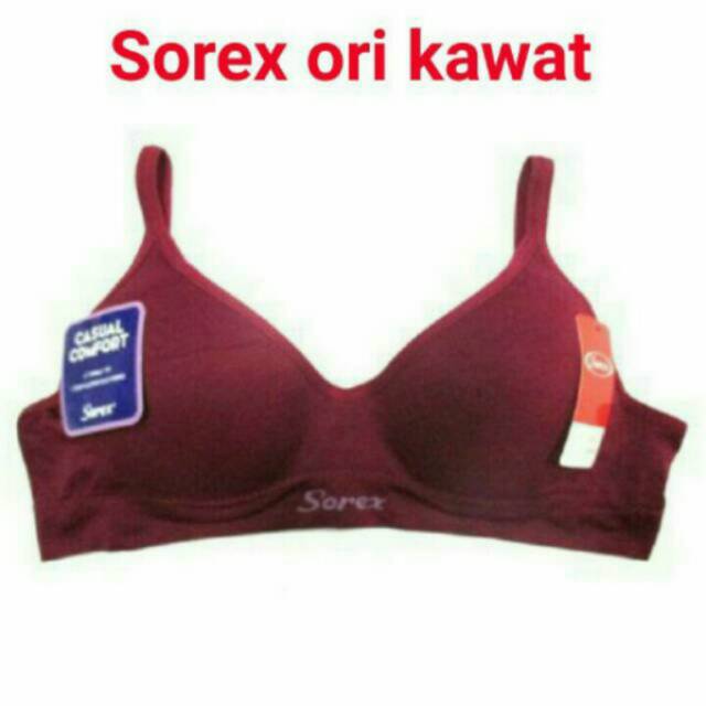 Bra Sorex Basic Wanita Dengan Kawat 65002 Casual Comfort Bra Kawat Sorex 34-40