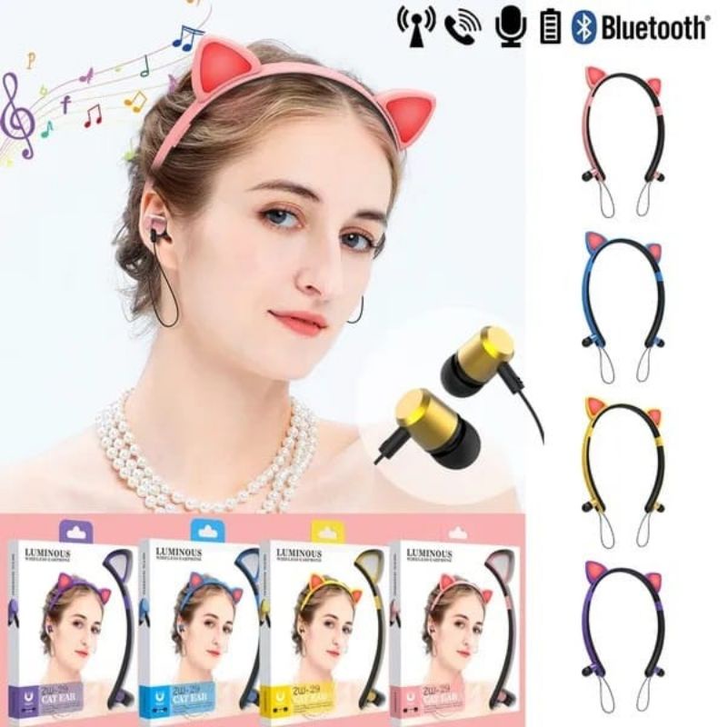 Headset Handfree Bando Cat