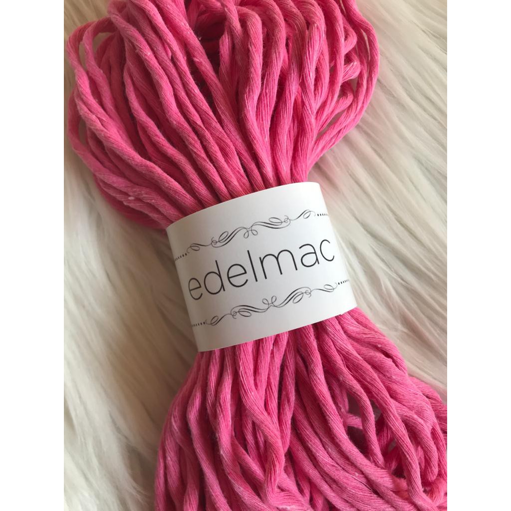 Ecer 20m | Tali Benang Katun Macrame 4mm Single Strand Part II