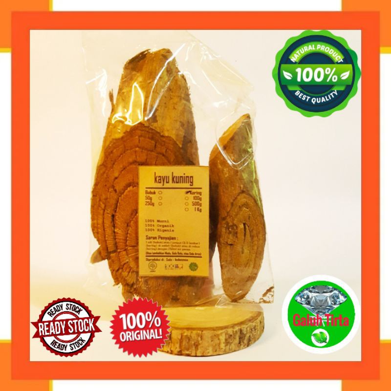 

KAYU KUNING KERING 1 KG - Arcangelisia Flava - MURNI - JSR - REM