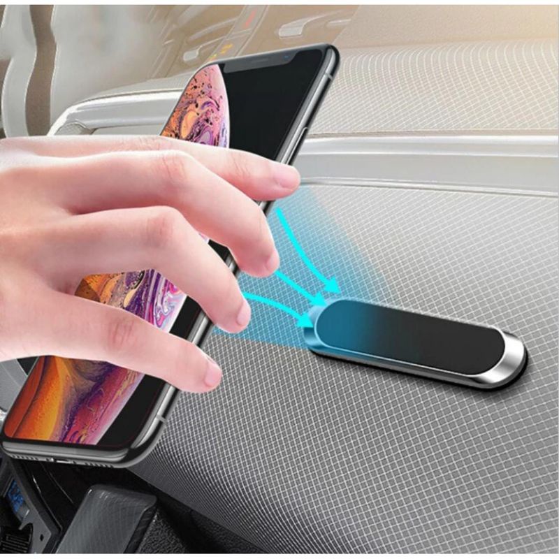 MAGNET CAR PHONE HOLDER F6 ALAT TEMPAT TATAKAN DUDUK GANTUNGAN HP AKSESORIS