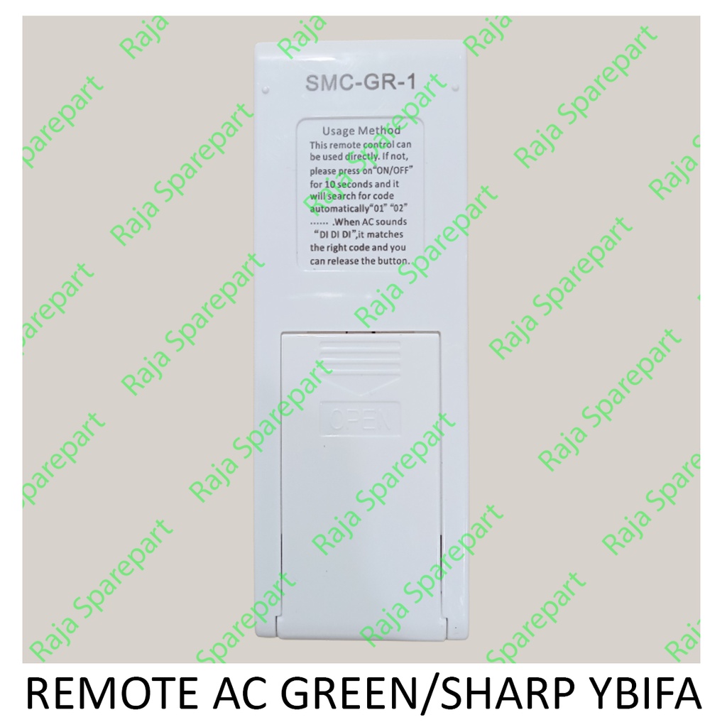 REMOTE AC GREE/SHARP YBIFA