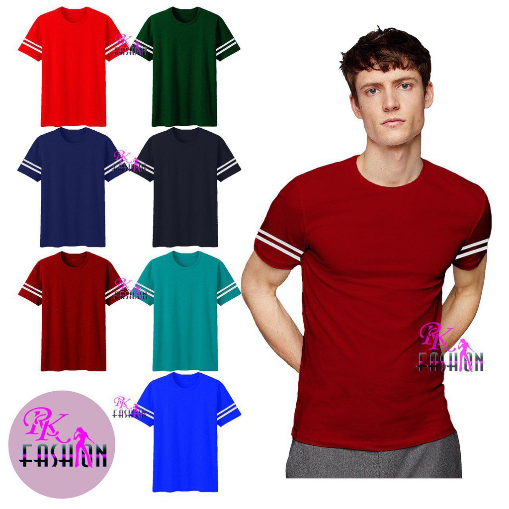 NEW official - kaos pria polos lis lengan / baju pria polos combad 30s / fashion pria / kaos distro