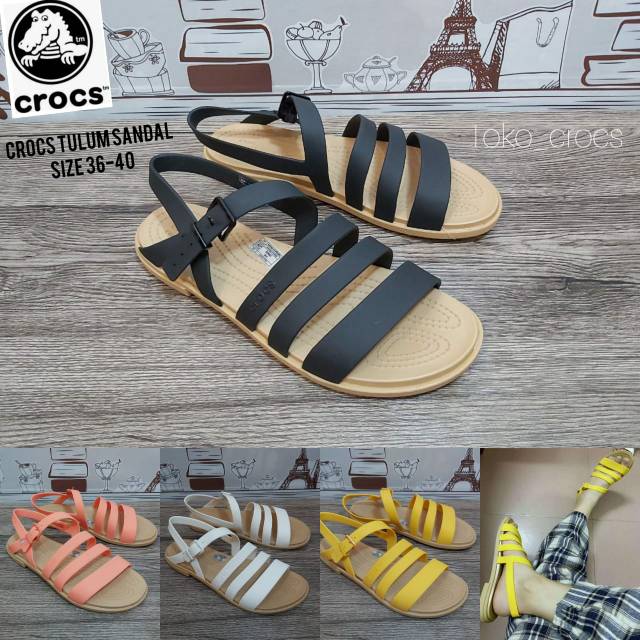  CROCS  TULUM SANDAL  WANITA  CROCS  WANITA  Shopee  Indonesia