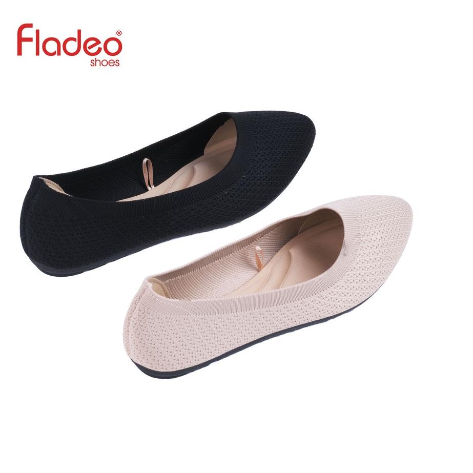 Koleksi Terbaru.. Fladeo D21/LSB364-1AH/Sepatu Rajut Flat Wanita [ Flat Shoes ]