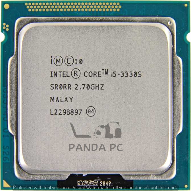 Processor Intel Core i5 3330S tray Socket 1155 Ivy Bridge Not 3330