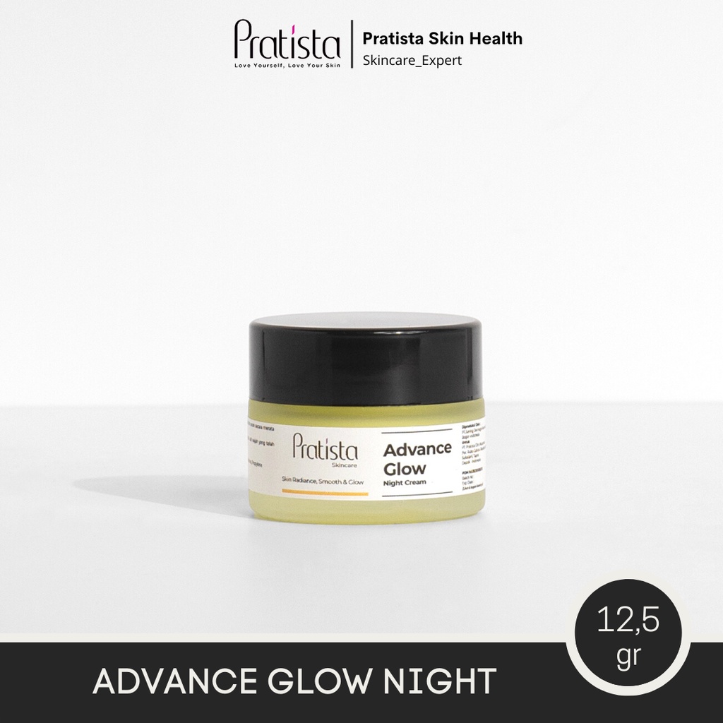 Pratista Advance Glow Night Cream Malam Mencerahkan Wajah