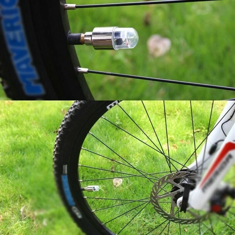 1pc Lampu Neon LED Untuk Jari-Jari Sepeda MTB