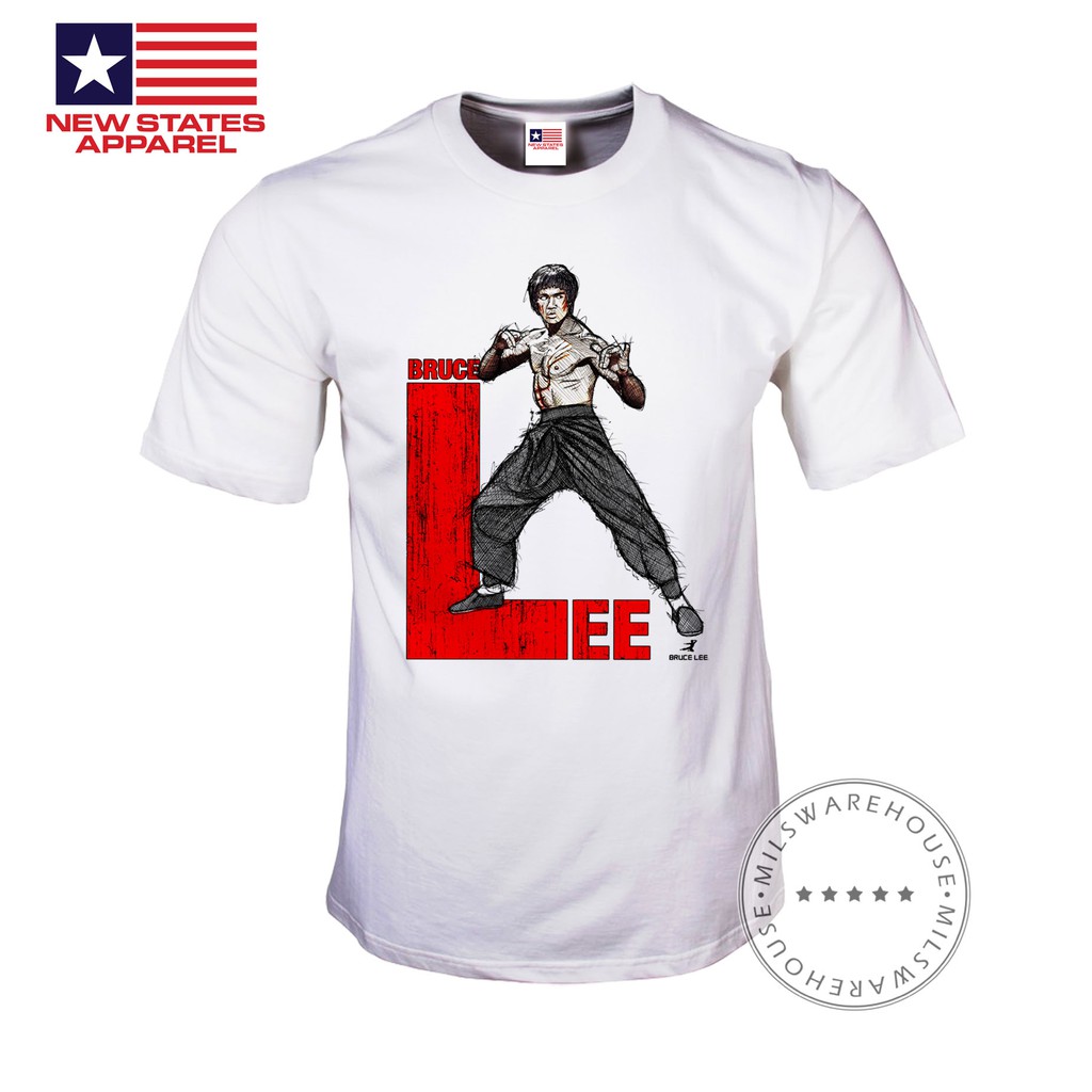Kaos Bruce Lee Original NSA - Sketch