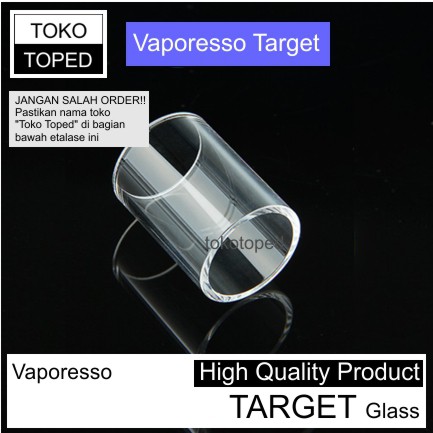 Vaporesso TARGET Replacement Glass | kaca pengganti vape kit rta