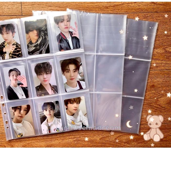 

Big Sale - Sleeve 2p/3p/4p/6p/8p/9p/12p/20p 1 pak ukuran A4 2/3/4 Ring ,