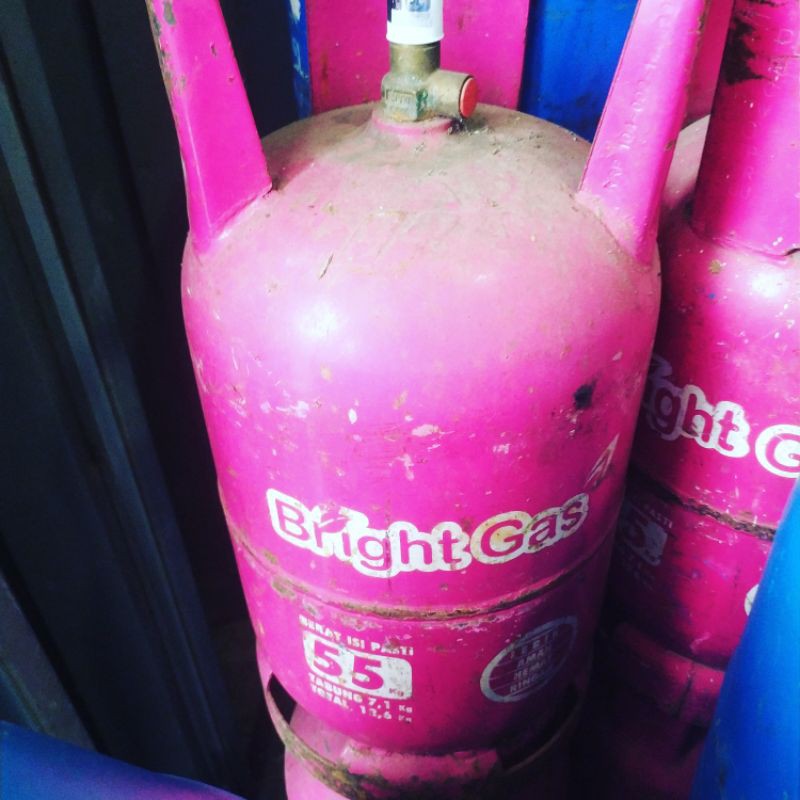 Tabung Gas Elpiji 5.5 kg ISI Gojek Bandung Raya (Bright Gas)