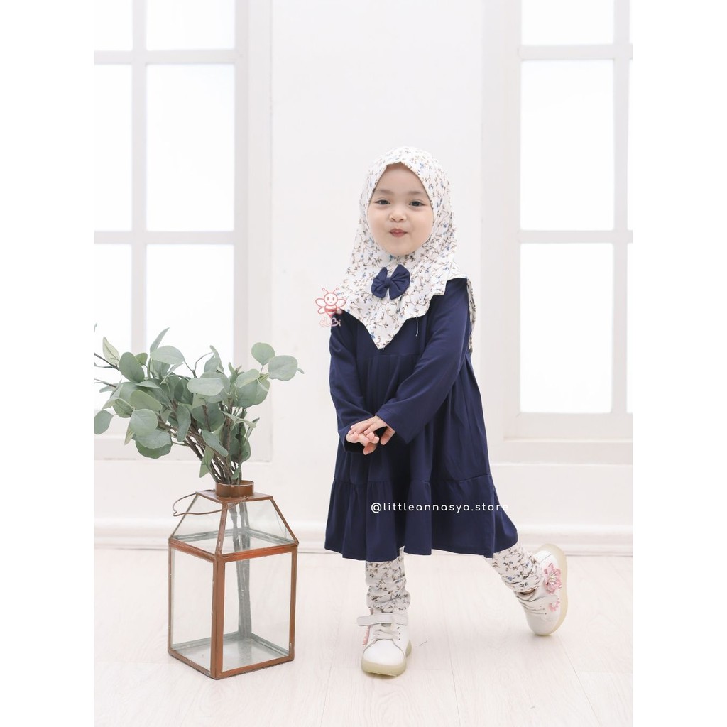 Baju Muslim Anak / Baju Gamis Anak Perempuan Nayla Series Anak Usia 1 sampai 6 Tahun / Gamis Bayi