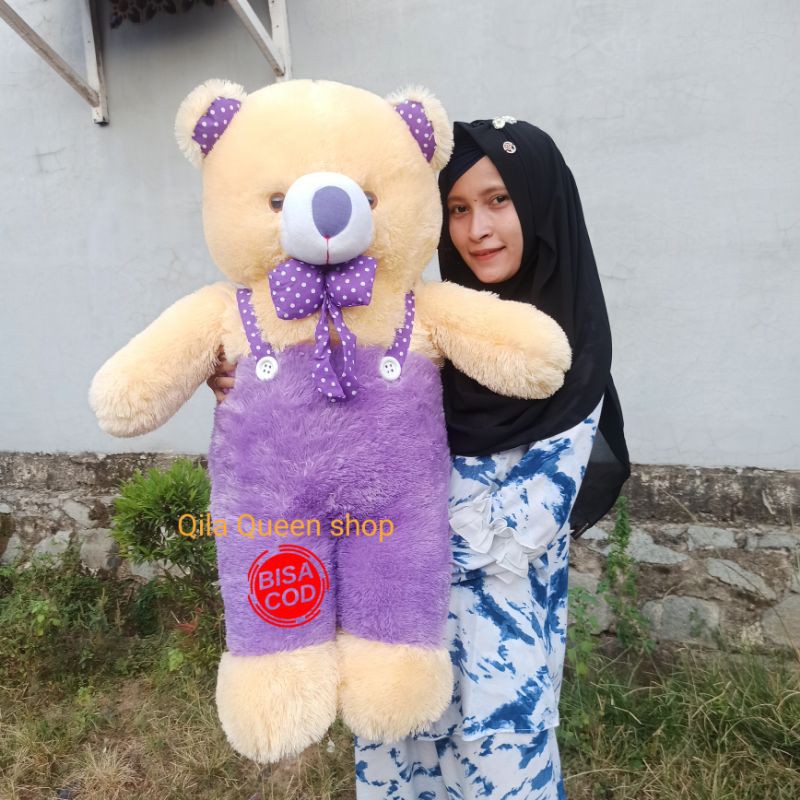 boneka BERUANG Teddy BEAR jojon jumbo 85 CM