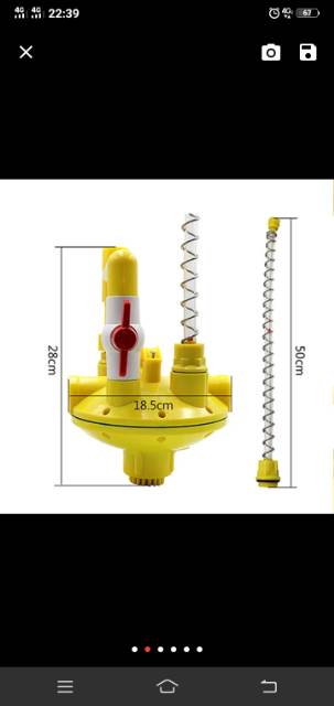 Regulator niple broiler # regulator tekanan  air niple # penurun tekanan air niple # water regulator