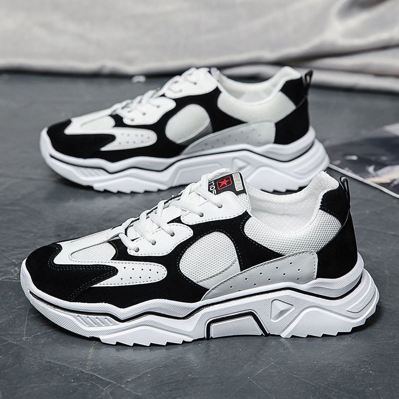 Sepatu Sport Pria Running Hitam Santai Sneakers Pria Sepatu Kets Olahraga Lari Sneaker Pria Tali