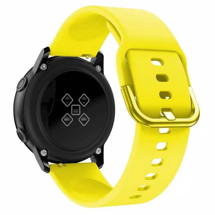 Jual Strap tali jam 20mm Samsung Galaxy FR 245 Watch ACTIVE Amazfit YELLOW Berkualitas