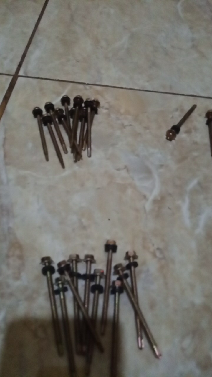 Baut Roofing 12 X 70 / Mata Baut Ruping Baja Ringan