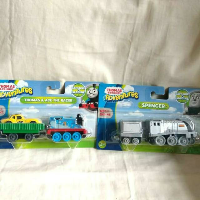 Thomas and Friends Adventures Thomas & Ace The Racer And Spencer By Fisher Price