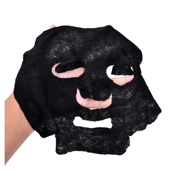 Compressed Mask Black Charcoal / Kertas Masker Arang Bambu Masker Kertas (SATUAN)